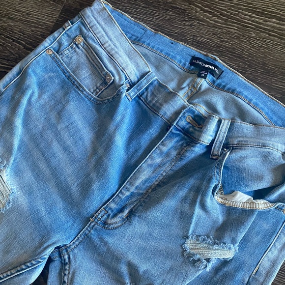 Mens Slim Washed Stretch Denim - Picture 2 of 9